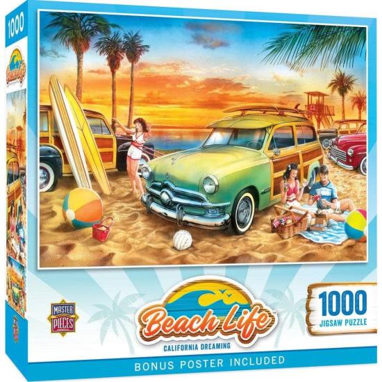 Puzzle MasterPieces California Dreaming 1000 Teile