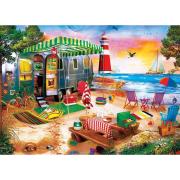 Puzzle MasterPieces Camping Am Meer 1000 Teile