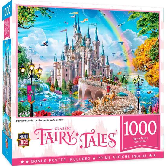 MasterPieces 1000-teiliges Märchenschloss-Puzzle
