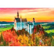 MasterPieces Schloss Neuschwanstein im Herbst Puzzle 1000 Teile