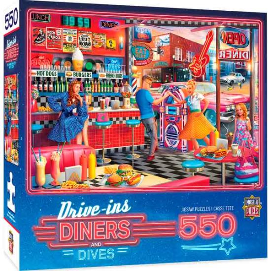 MasterPieces Dinners in Good Times Puzzle 550 Teile