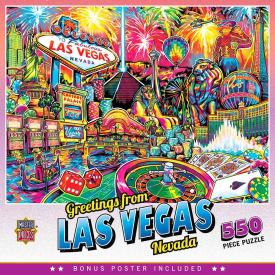 MasterPieces Las Vegas Collage Puzzle 550 Teile