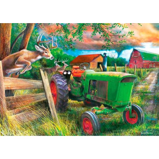 MasterPieces Deer Crossing Puzzle 1000 Teile
