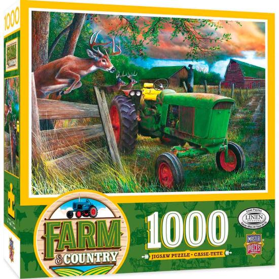 MasterPieces Deer Crossing Puzzle 1000 Teile
