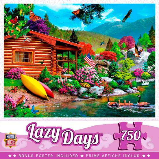 Puzzle MasterPieces Quiet Days, Free to Fly mit 750 Teilen