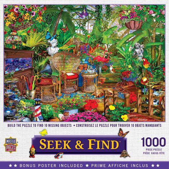 MasterPieces Puzzle The Garden Hideout 1000 Teile