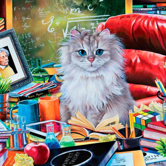 Puzzle MasterPieces Einsteins Katze 1000 Teile