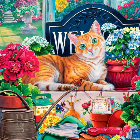 MasterPieces Das Blumenkatzen-Puzzle 1000 Teile