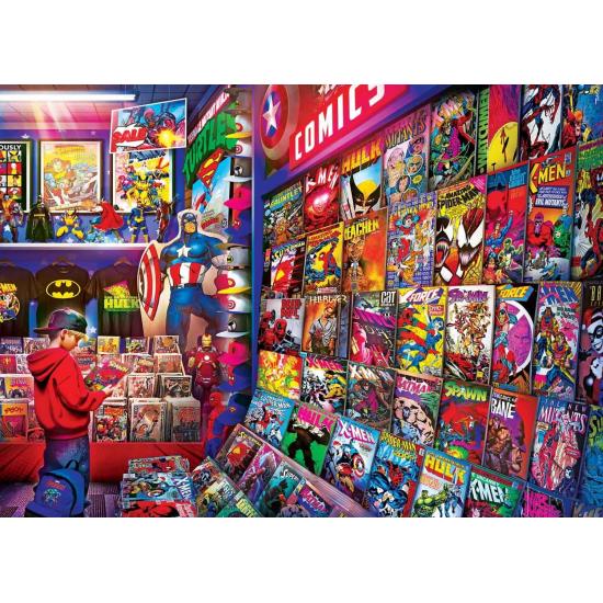 Puzzle MasterPieces Retro-Comic-Genuss 1000 Teile