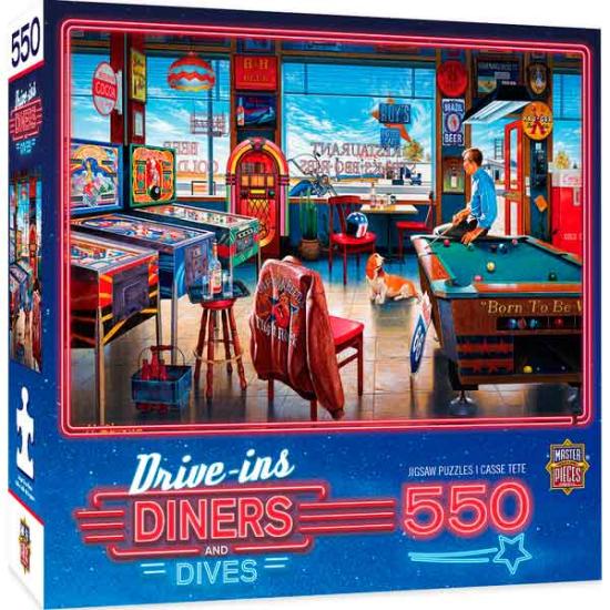 Puzzle MasterPieces The Billiards Pub 550 Teile