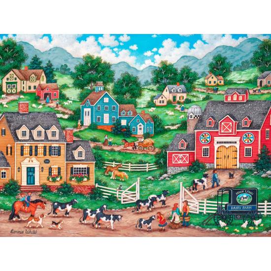 MasterPieces Puzzle Das neugierige Kalb 550 Teile