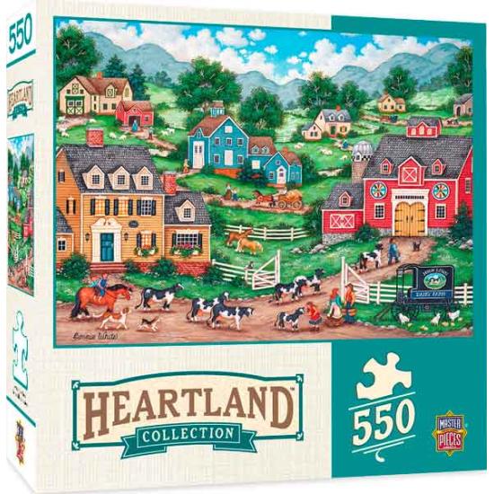 MasterPieces Puzzle Das neugierige Kalb 550 Teile