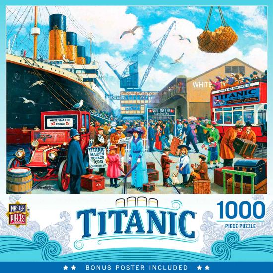 MasterPieces Das Titanic-Puzzle mit 1000 Teilen