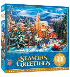 MasterPieces Sleigh Home Puzzle 1000 Teile