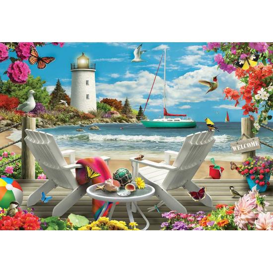 MasterPieces Coastal Escape 2000-teiliges Puzzle