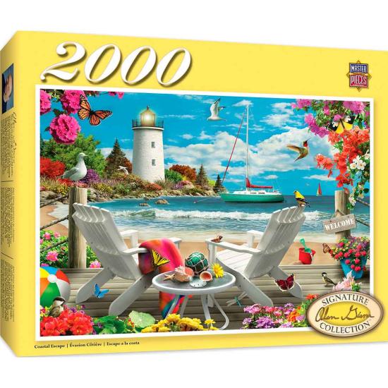 MasterPieces Coastal Escape 2000-teiliges Puzzle