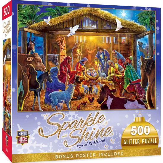 Puzzle MasterPieces Stern Von Bethlehem 500 Teile