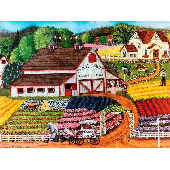 MasterPieces Frische Blumen Puzzle 750 Teile