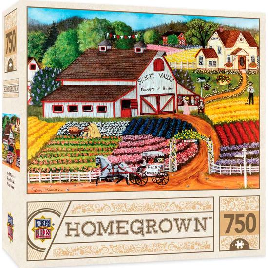 MasterPieces Frische Blumen Puzzle 750 Teile