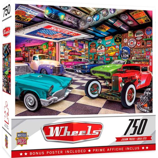 MasterPieces 750-teiliges Sammler-Garage-Puzzle