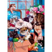 MasterPieces Naughty Kittens Puzzle 1000 Teile