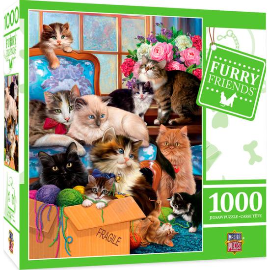 MasterPieces Naughty Kittens Puzzle 1000 Teile