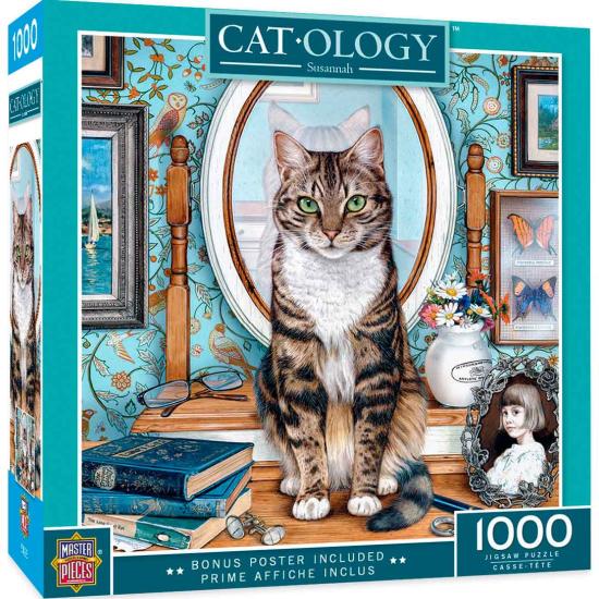 MasterPieces Katze auf der Kommode Puzzle 1000 Teile