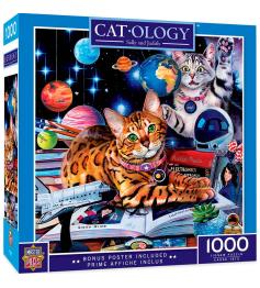 MasterPieces Puzzle Space Cats 1000 Teile