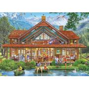 Puzzle MasterPieces Inside Out, Camping Lodge 1000 Teile