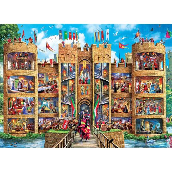 Puzzle MasterPieces Im Inneren des Schlosses 1000 Teile