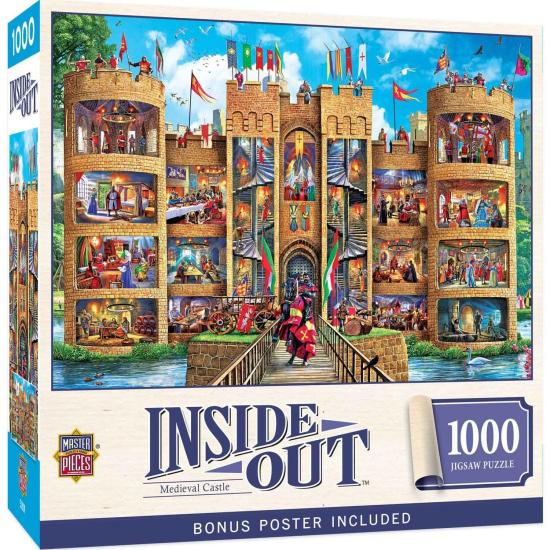 Puzzle MasterPieces Im Inneren des Schlosses 1000 Teile