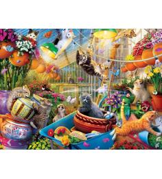 MasterPieces Puzzle Gewächshaus-Wildwuchs XXL 300