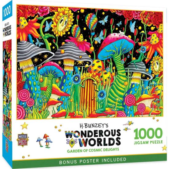Puzzle MasterPieces Garten Der Kosmischen Freuden 1000 Teile