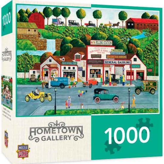 Puzzle MasterPieces Die alte 1000-Fuß-Tankstelle