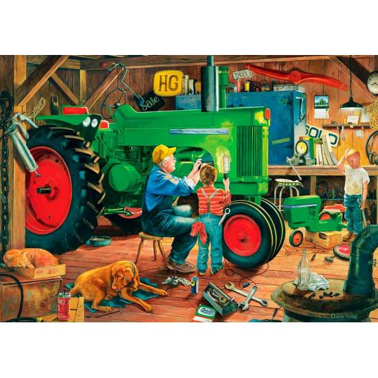 Puzzle MasterPieces Die Restaurierung 1000 Teile