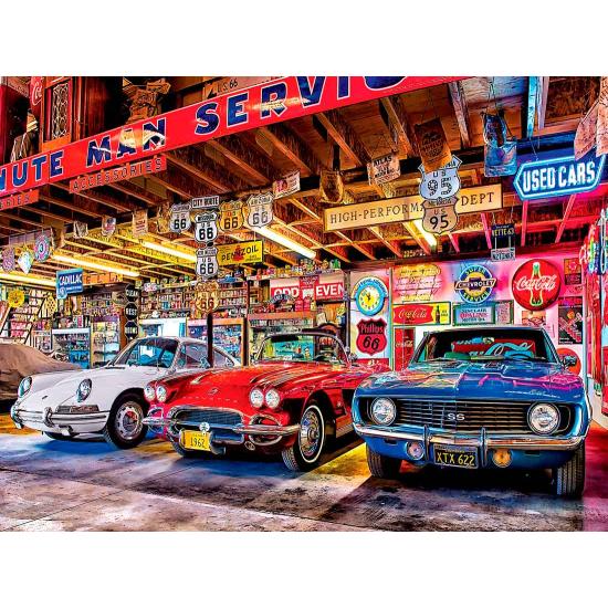 MasterPieces Puzzle Die drei Boliden mit 750 Teilen