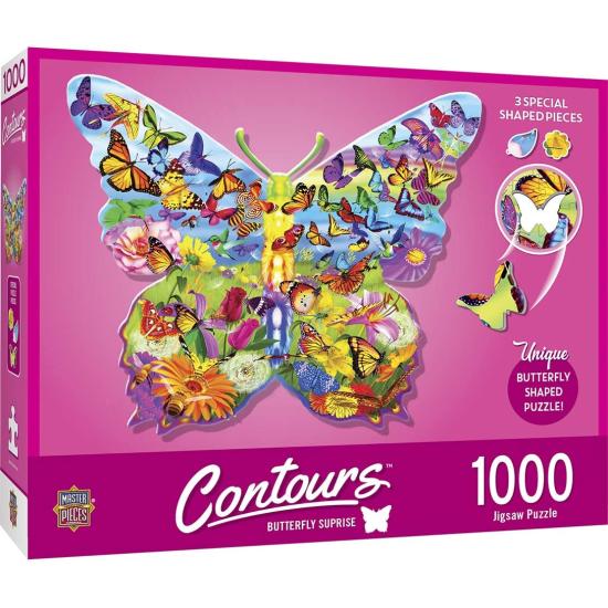 MasterPieces Schmetterling-Puzzle mit 1000 Teilen