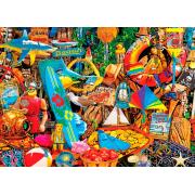 MasterPieces Beach Time Market Puzzle 1000 Teile