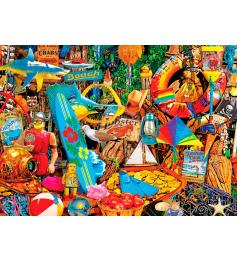 MasterPieces Beach Time Market Puzzle 1000 Teile