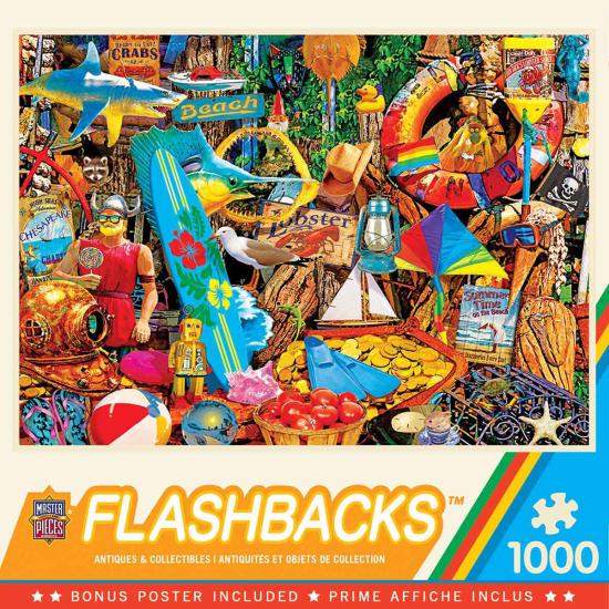 MasterPieces Beach Time Market Puzzle 1000 Teile