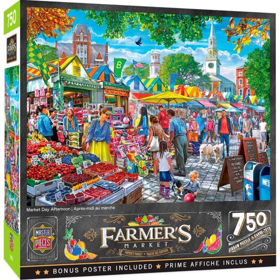 MasterPieces Afternoon Market Puzzle 750 Teile