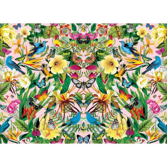 MasterPieces Blaue Vögel und Schmetterlinge Puzzle 1000 Teile