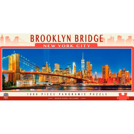 MasterPieces Panorama-Puzzle Brooklyn Bridge, 1000 Teile