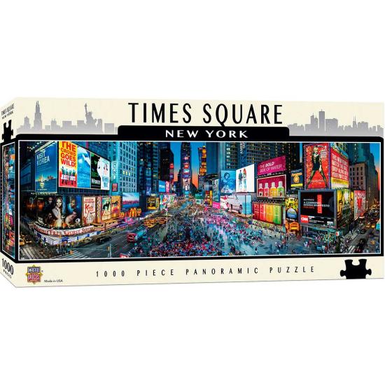 MasterPieces Panoramic Times Square New York Puzzle mit 1000 Tei