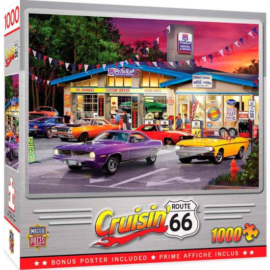 MasterPieces Stop on Route 66 Puzzle 1000 Teile