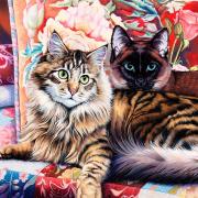 MasterPieces Couple of Cats Puzzle 1000 Teile