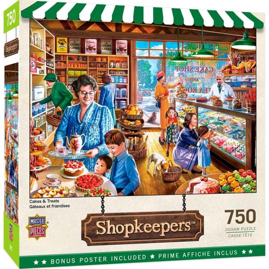 Puzzle MasterPieces Kuchen und Leckereien 750 Teile