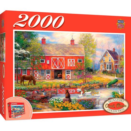 Puzzle MasterPieces Reflexionen über das Landleben 2000