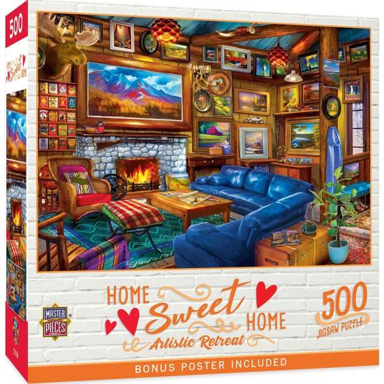 Puzzle MasterPieces Künstlerisches Refugium 500 Teile