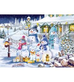 Puzzle MasterPieces Frostiges Wunderland-Treffen 1000 Teile